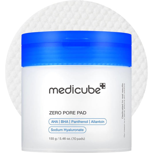 MediCube Zero Pore Pad 2.0 | Dual-Textured Exfoliating Toner Pads,Pore Refining