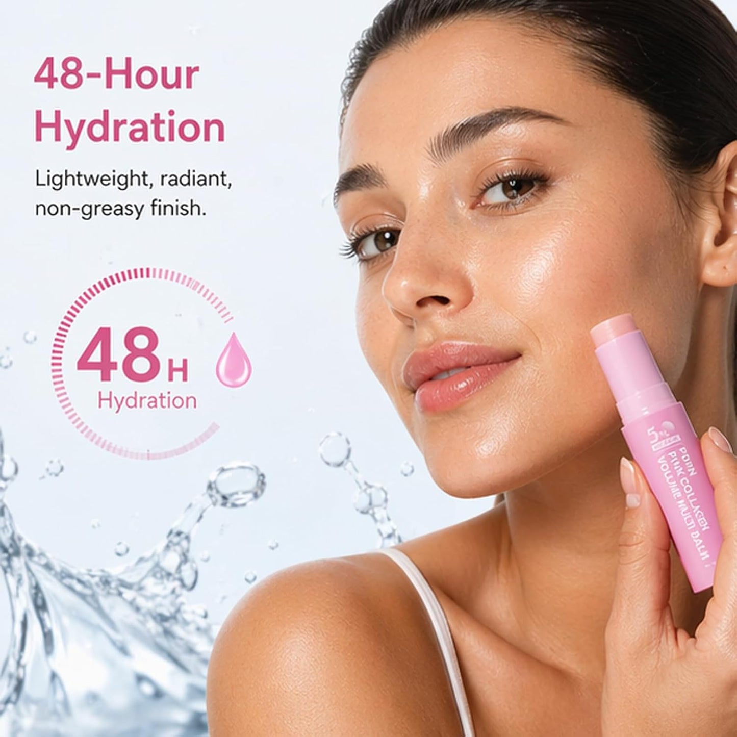 [MED ICUBE] PDRN Pink Collagen Volume Multi Balm - 10g