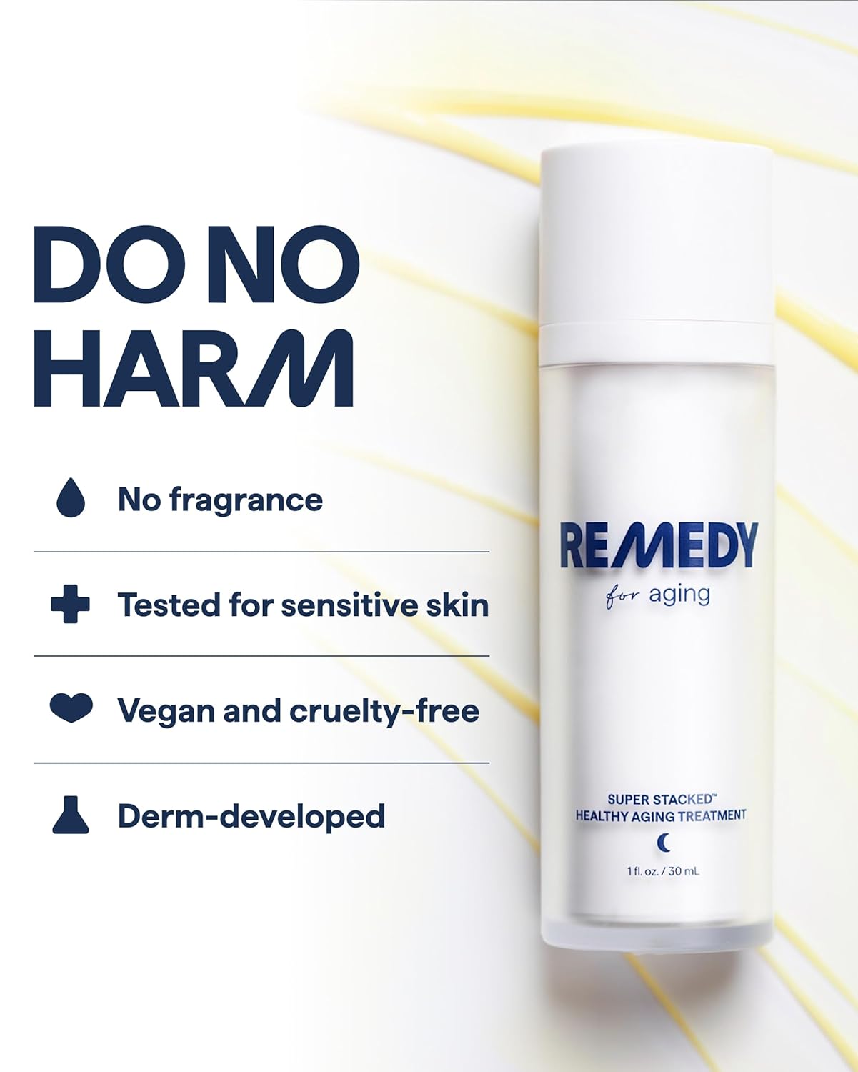 Remedy Healthy Aging Advanced Serum - Remedy for Healthy Aging - Retinaldehyde, Glycolic Acid, Argireline, Ferulic Acid,Matrixyl 3000 - Anti-Aging - For Fine Lines,Wrinkles - By Dermatologist Dr. Shah