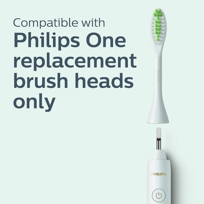 Philips One by Sonicare Battery Toothbrush - HY1100/03 - Mint: Includes Brush