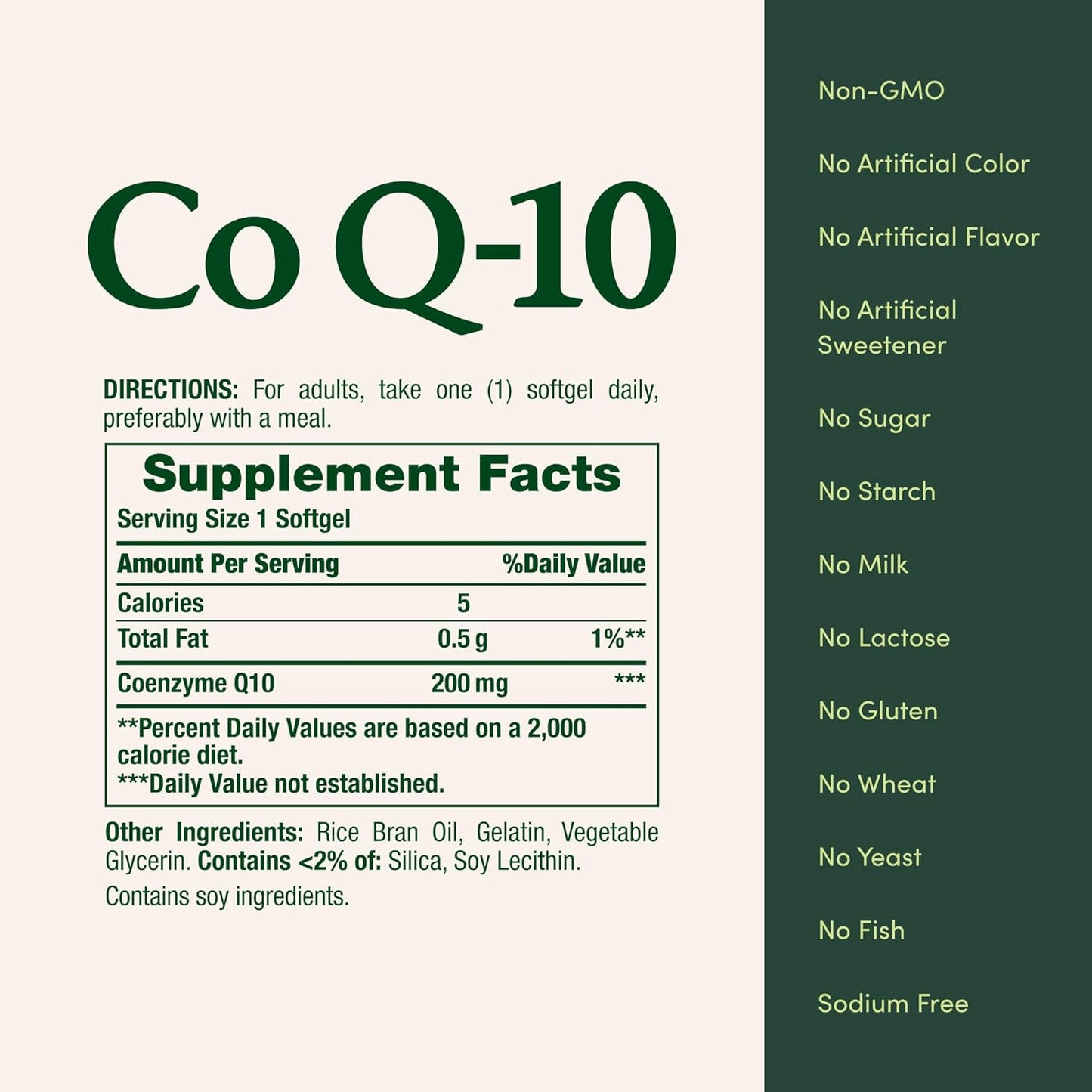 Natures Bounty Co Q-10 - 200 mg