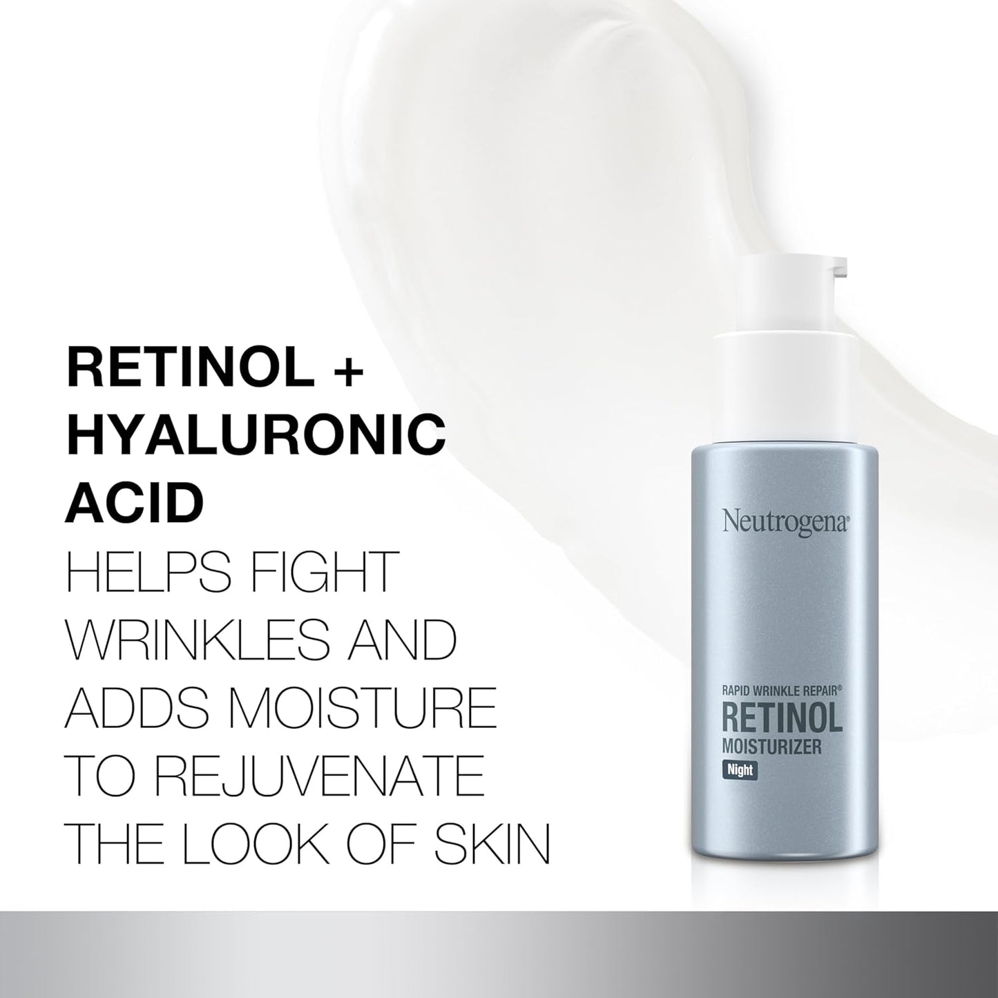 Neutrogena Rapid Wrinkle Repair Retinol Night Moisturizer 1FL OZ (29mL)