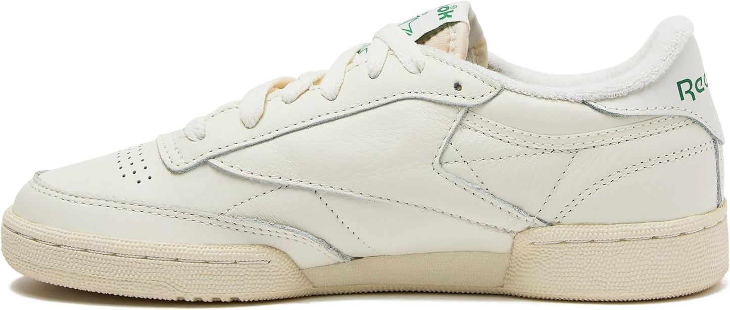 Reebok Club C 85 Vintage Tennis Sneakers, Casual White Womens Shoes
