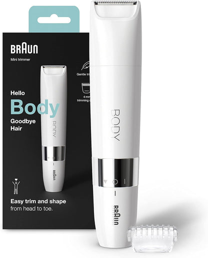 Braun Smooth Skin Women's Mini Hair Trimmer - BS1000