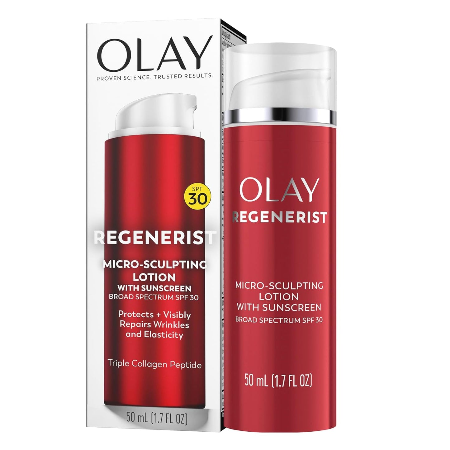 Olay Regenerist Micro-Sculpting Cream Hydrating Moisturizer SPF30 50ml/1.7oz NEW