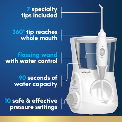 Waterpik Aquarius Water Flosser - White (WP-660)