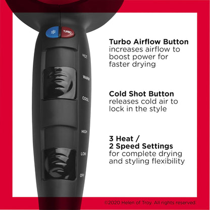 Revlon Perfect Heat Volumizing Turbo Hair Dryer - 1875 Watt