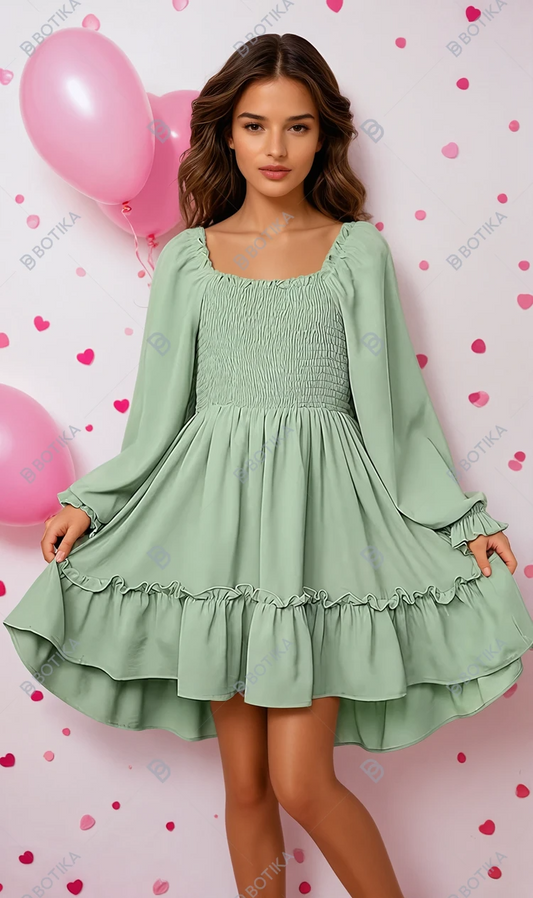 Blibean Tween Girls High Low Hem Dresses Size 4-15 Years