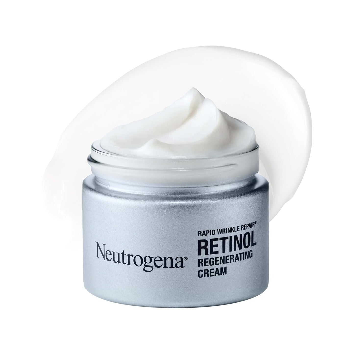 2 Pack Neutrogena Rapid Wrinkle Repair Regenerating Cream Fragrance Free 1.7oz