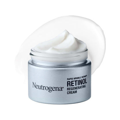 2 Pack Neutrogena Rapid Wrinkle Repair Regenerating Cream Fragrance Free 1.7oz