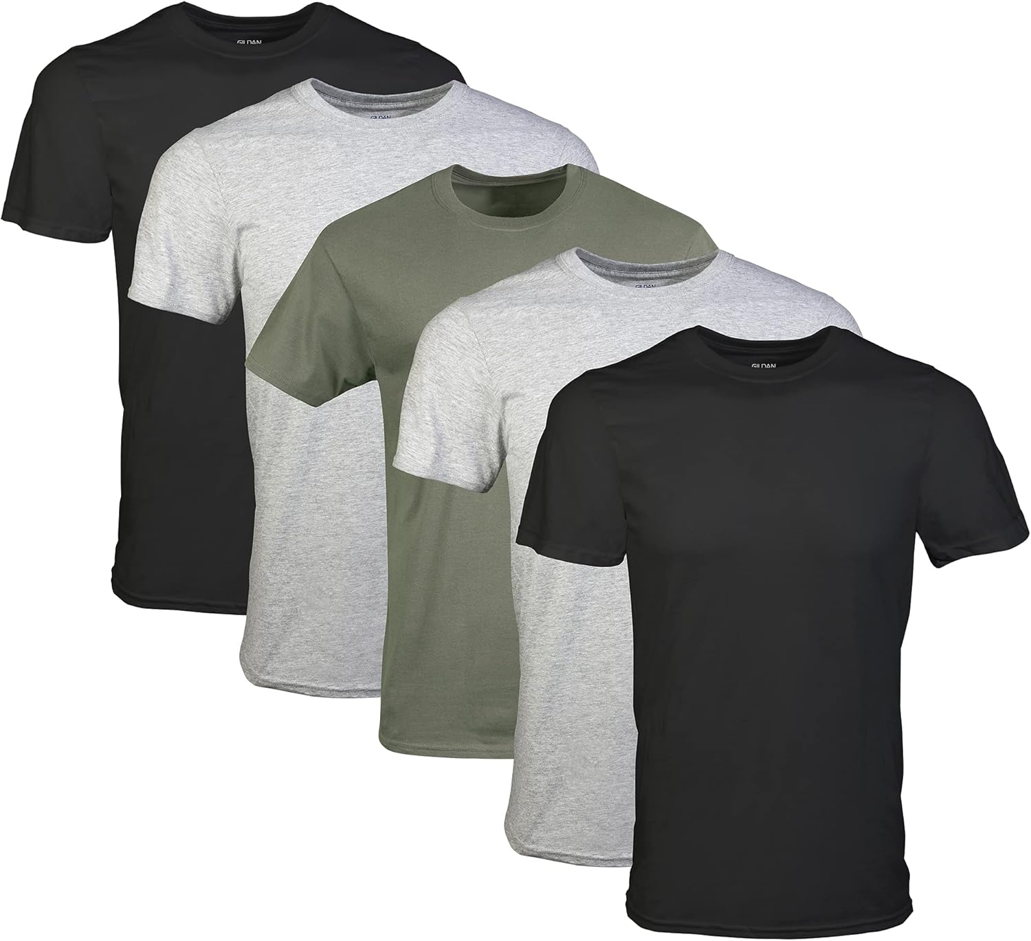 Gildan Men'S Crew T-Shirts, Multipack, Style G1100