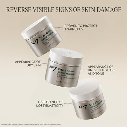 No7 Future Renew Damage Reversal Day Cream SPF 25 1.69 oz