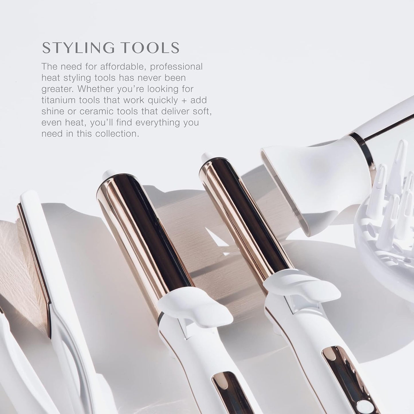 Kristin Ess Titanium Curling Iron for Big Blowout Waves - 2"