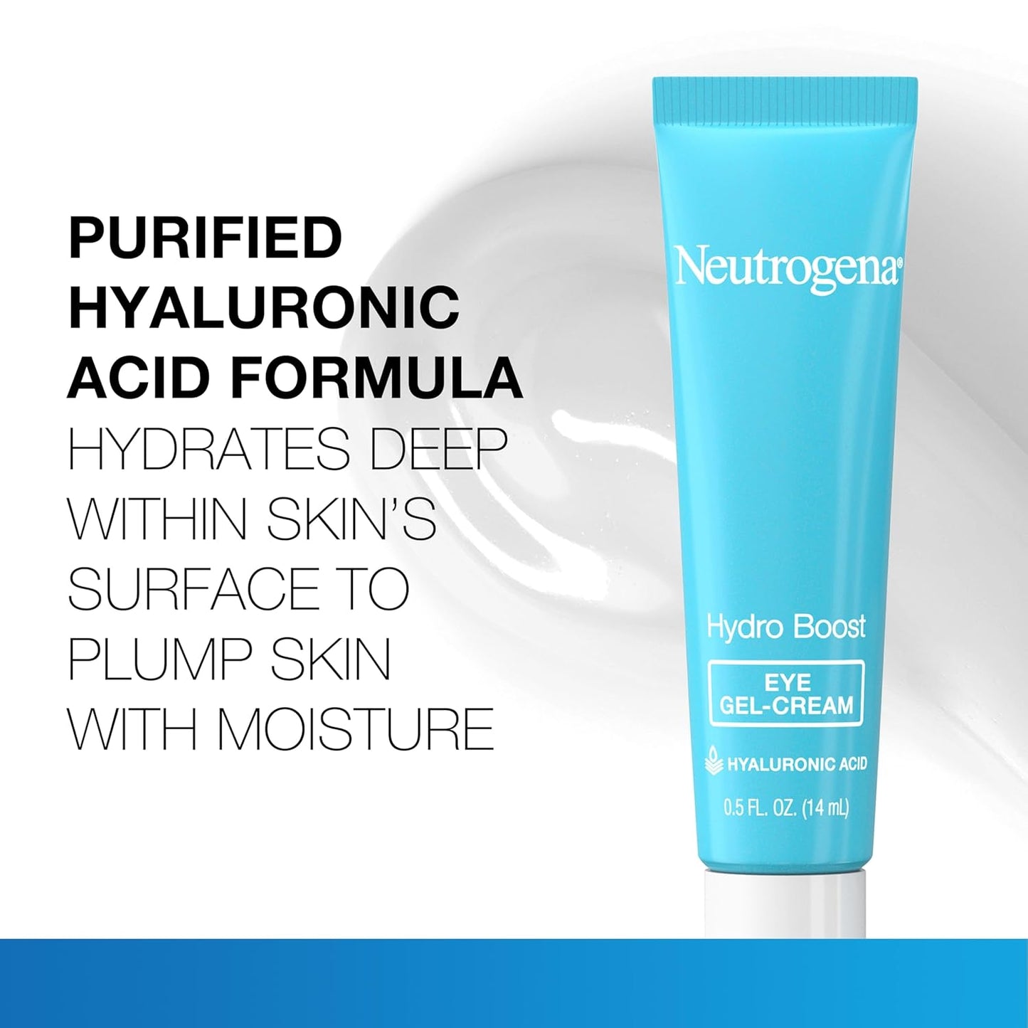 Neutrogena Hydro Boost Hyaluronic Acid Gel Eye - Cream, 0.5 fl. oz (14 mL)