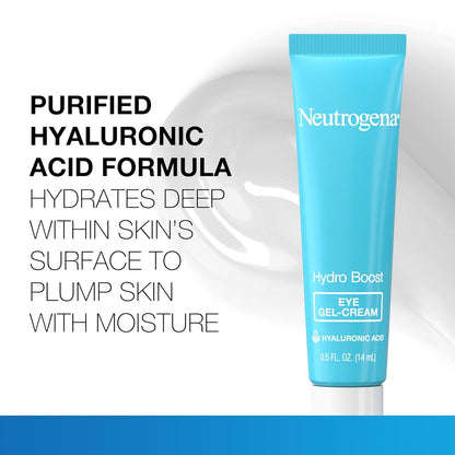 Neutrogena Hydro Boost Hyaluronic Acid Gel Eye - Cream, 0.5 fl. oz (14 mL)
