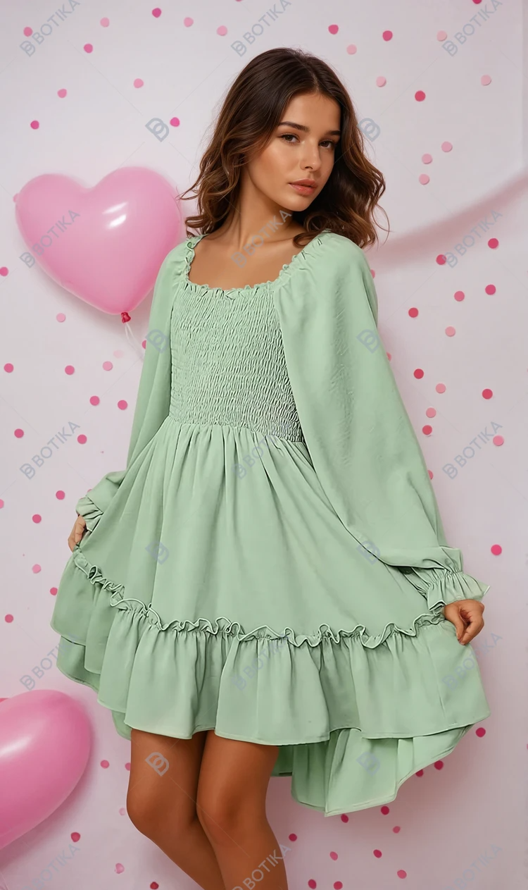 Blibean Tween Girls High Low Hem Dresses Size 4-15 Years