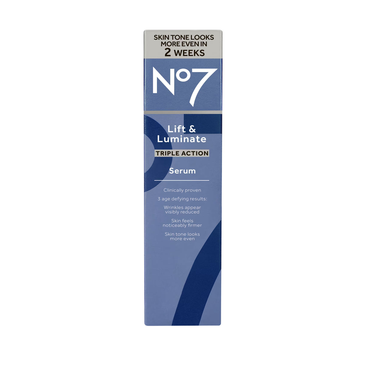 No7 Lift & Luminate Face & Neck Serum 30 mL New Sealed