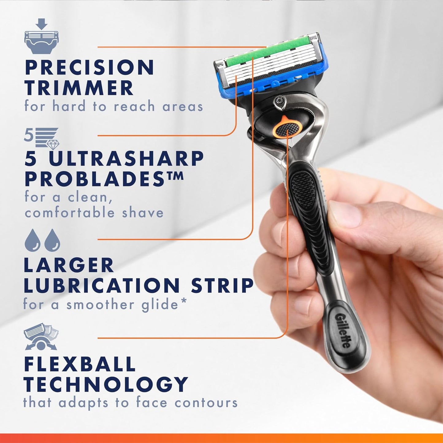 Gillette ProGlide Men Razor Blade Refills