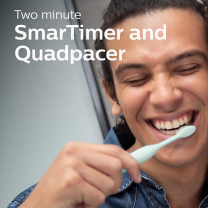 Philips One by Sonicare Battery Toothbrush - HY1100/03 - Mint: Includes Brush
