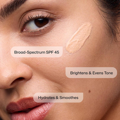 New Revision Skincare Intellishade Original Tinted Moisturizer SPF 45, 1.7 oz