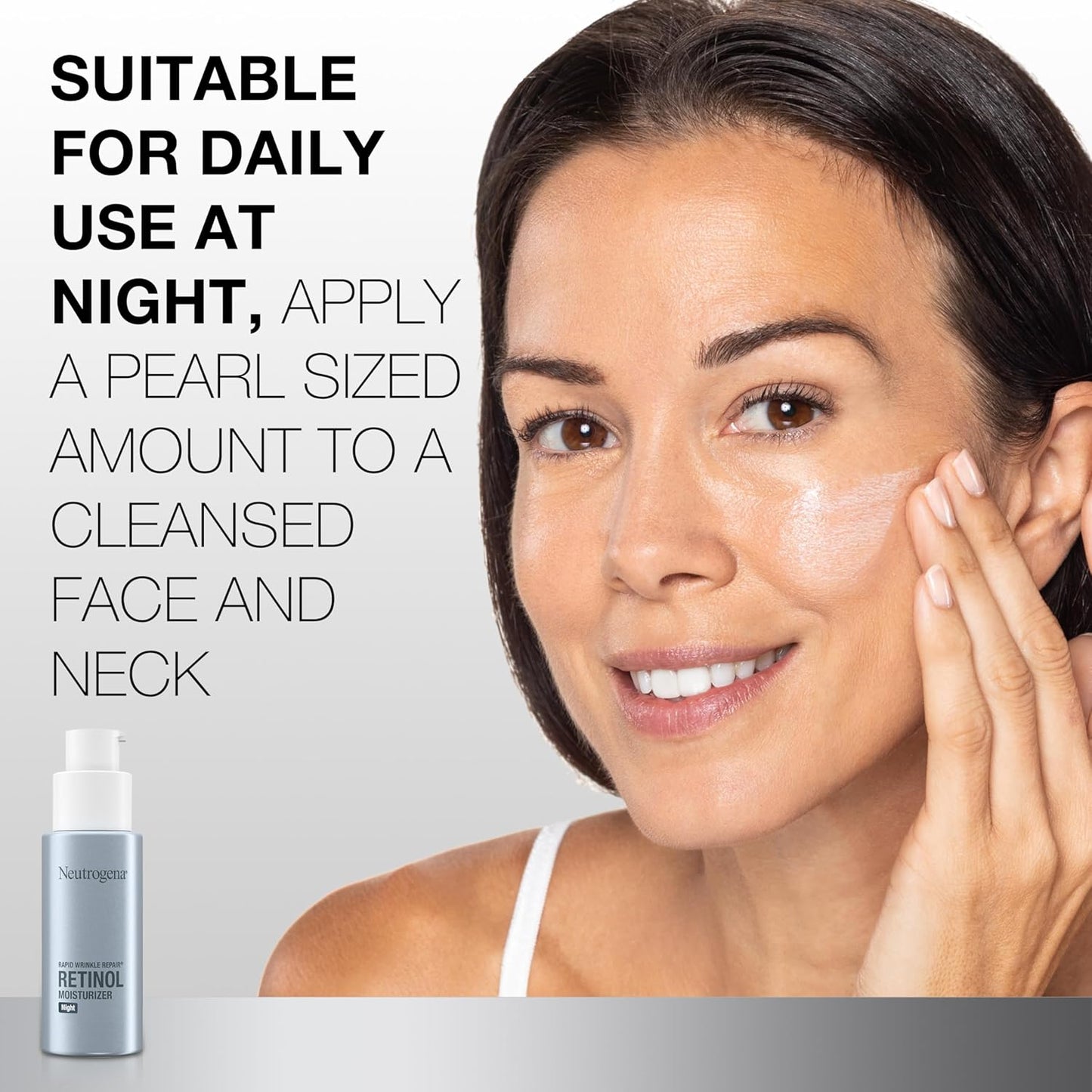 Neutrogena Rapid Wrinkle Repair Retinol Night Moisturizer 1FL OZ (29mL)
