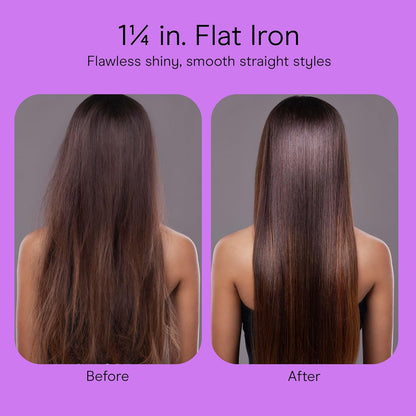 Conair InfinitiPro Digital Hair Straightener Straightening Flat Iron Ceraamic 1"