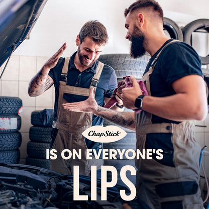 Chapstick Classic Cherry Lip Balm Tubes for Lip Care - 0.15 Oz (Pack of 3)