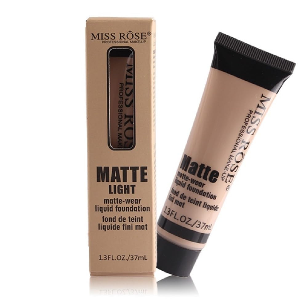 37Ml Matte Moisturizing Makeup Foundation Foundation Liquid Concealer Foundation (BEIGE 1, 37Ml)