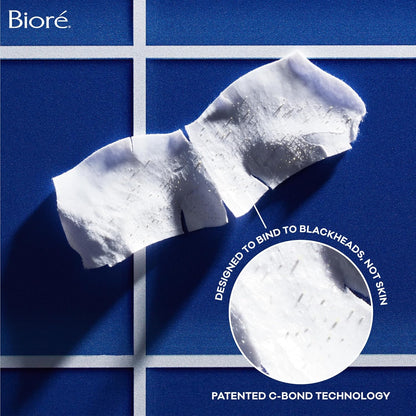 Bioré Original Blackhead Remover Strips, Deep Cleansing Nose Strips with Instant Pore Unclogging, Features C-Bond Technology, Oil-Free, Non-Comedogenic Use, 14 Count