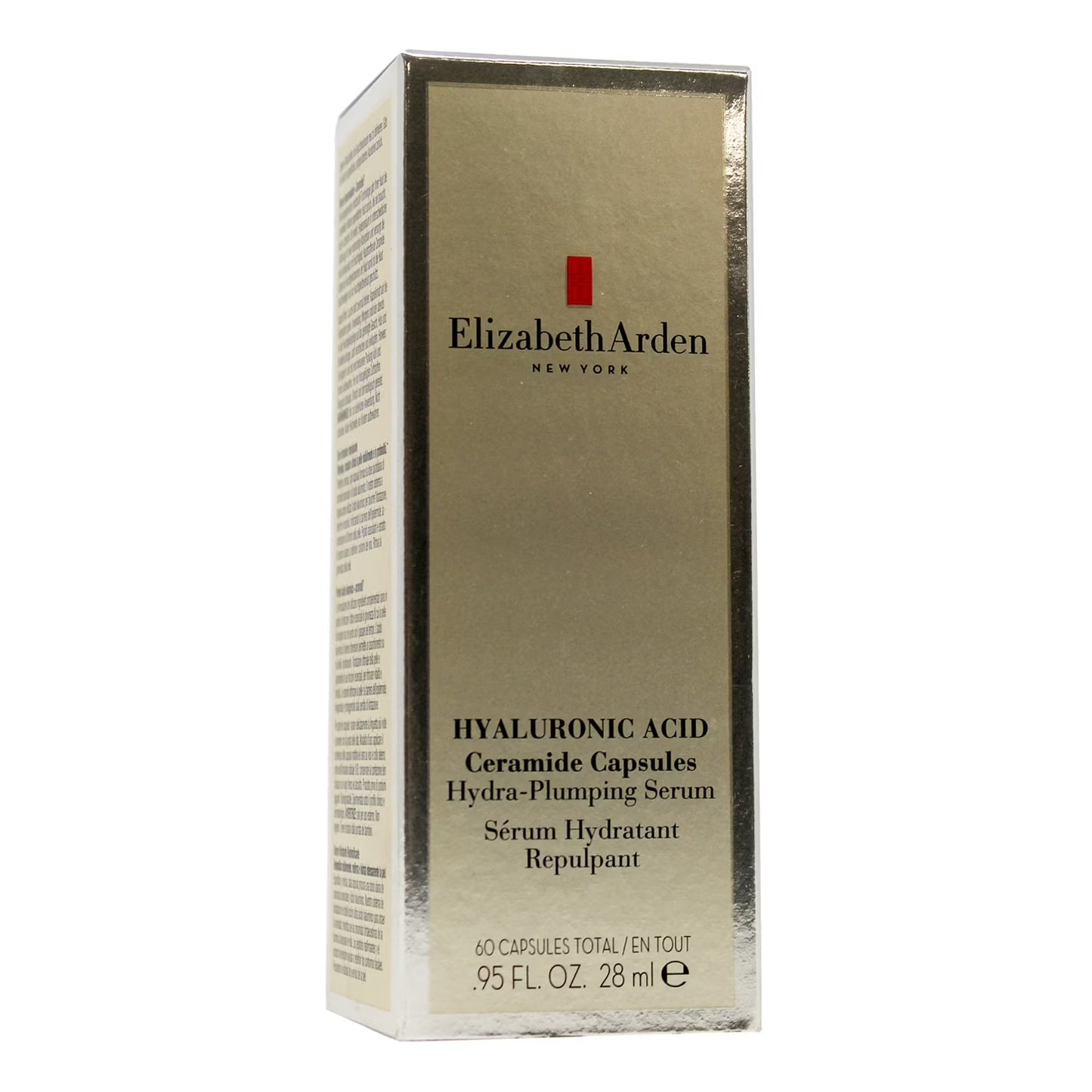 Elizabeth Arden Hyaluronic Acid Ceramide Hydra Plumping Serum 60 Capsules | New