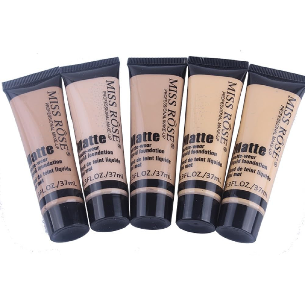 37Ml Matte Moisturizing Makeup Foundation Foundation Liquid Concealer Foundation (BEIGE 1, 37Ml)
