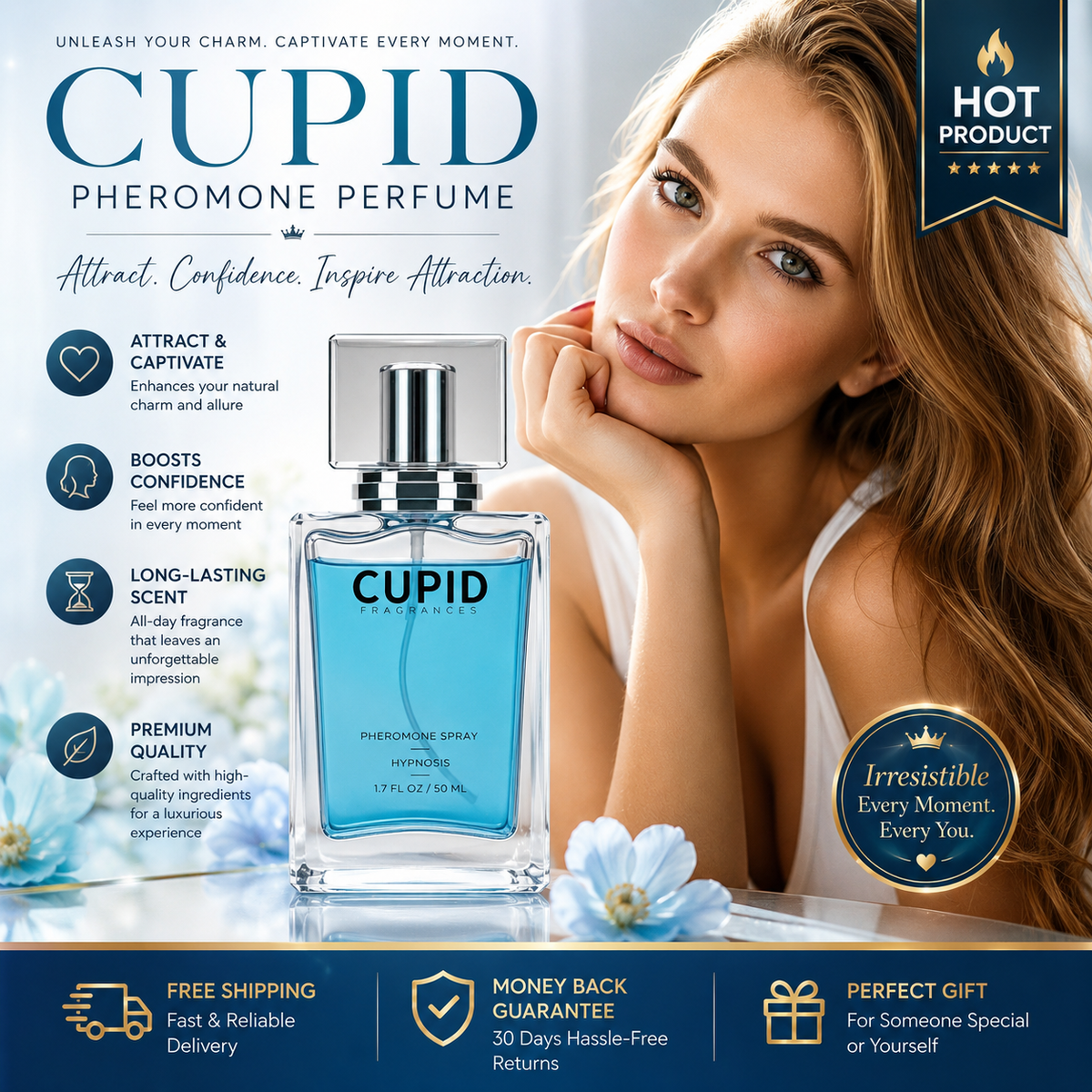 Pheromone-Infused Cupid Charm Perfume 