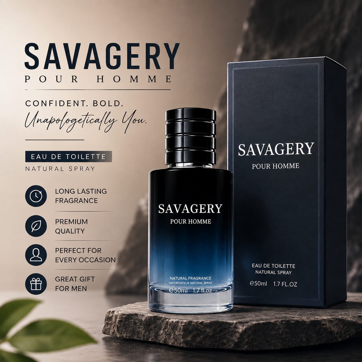 Pheromone Cologne for Men with Attractive Masculine Scent