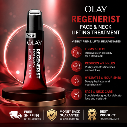 Olay Regenerist Face & Neck Lifting Treatment moisturizing anti-aging formula