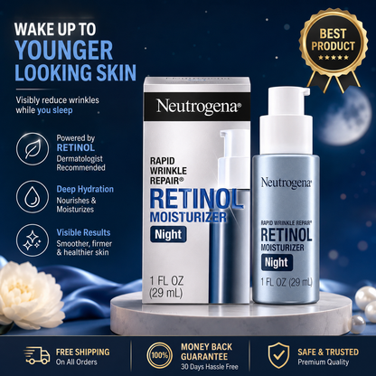 Neutrogena Rapid Wrinkle Repair Retinol Moisturizer Night cream 