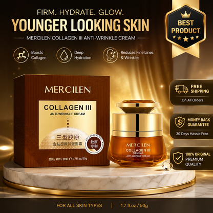 Collagen III Anti-Wrinkle Firming Moisturizer for Face 1.7 oz