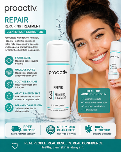 Proactiv Acne Medication Repairing Treatment 2 oz Skincare