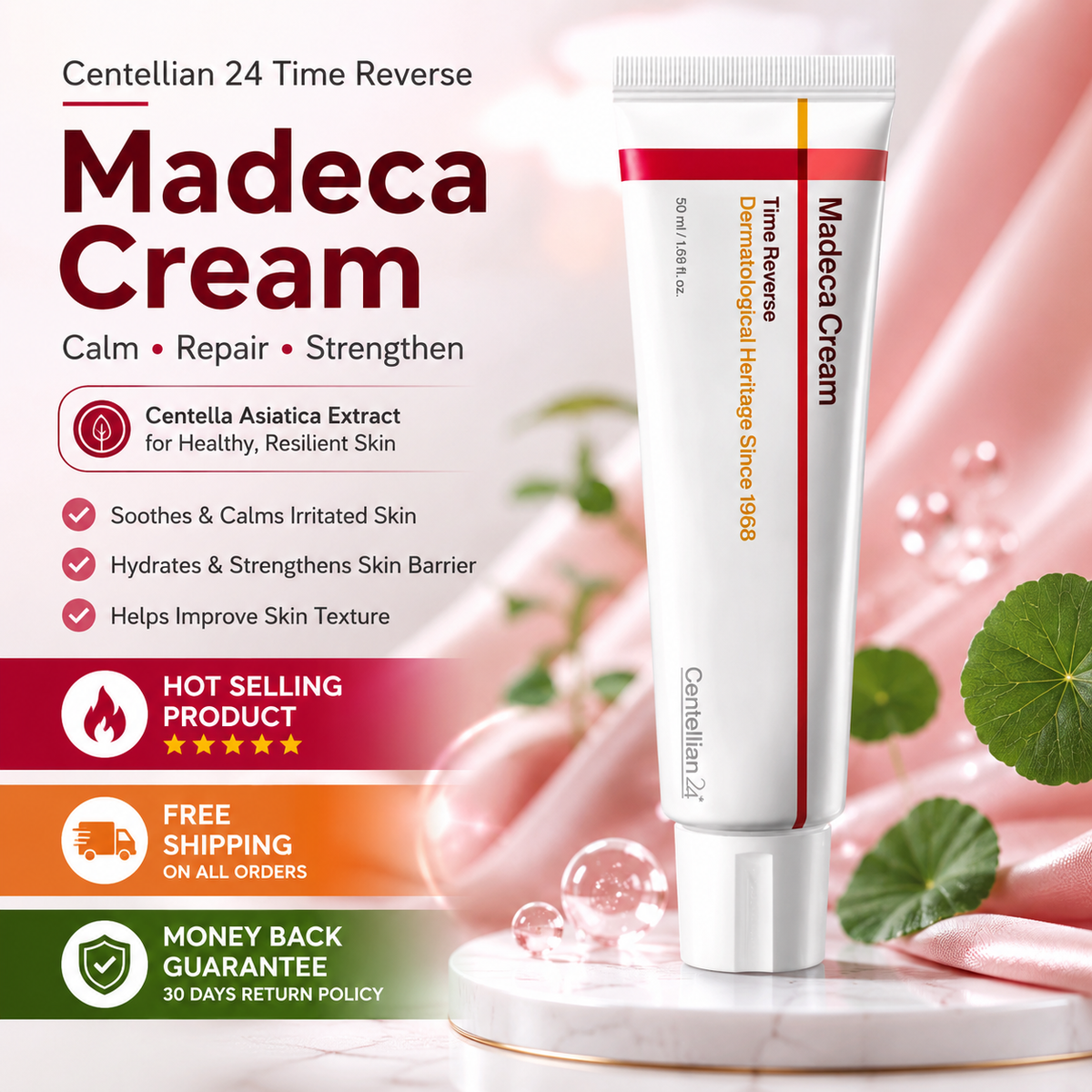 Madeca Cream 50ml Korean Skincare for Firming & Nourishing Skin