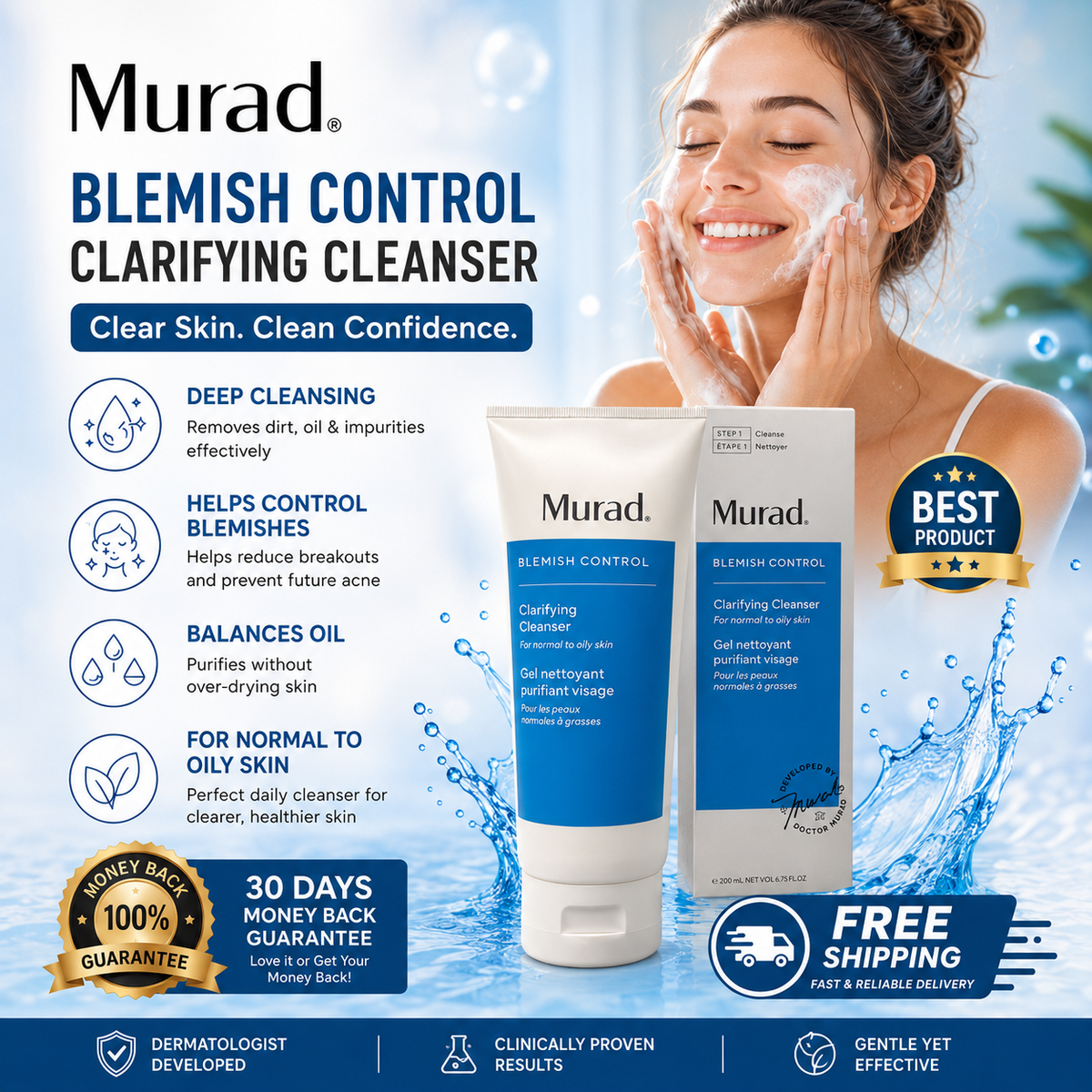 Blemish Control Clarifying Cleanser 6.75 oz
