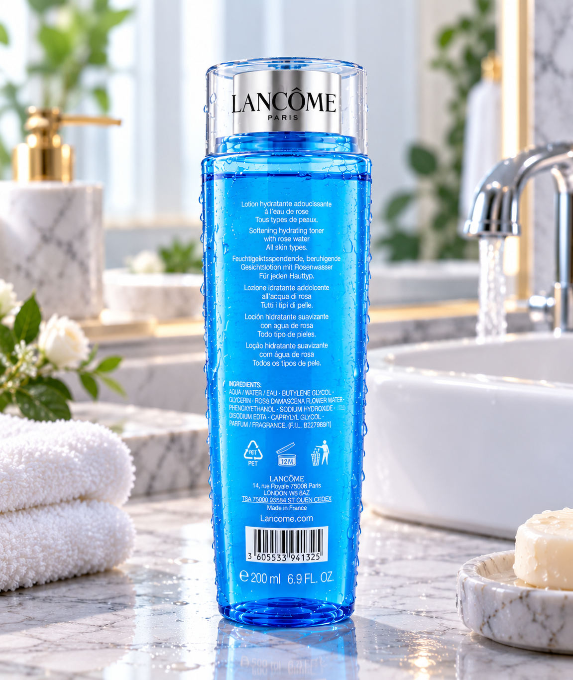 Lancôme Tonique Douceur Gentle Facial Toner 6.7 fl oz 200 ml