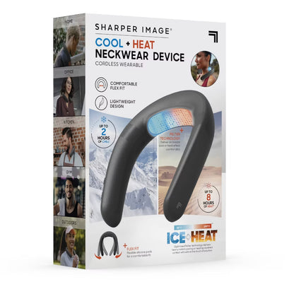 Sharper Image Cordless Cool and Heat Neckwear Device