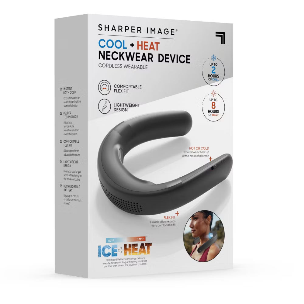 Sharper Image Cordless Cool and Heat Neckwear Device