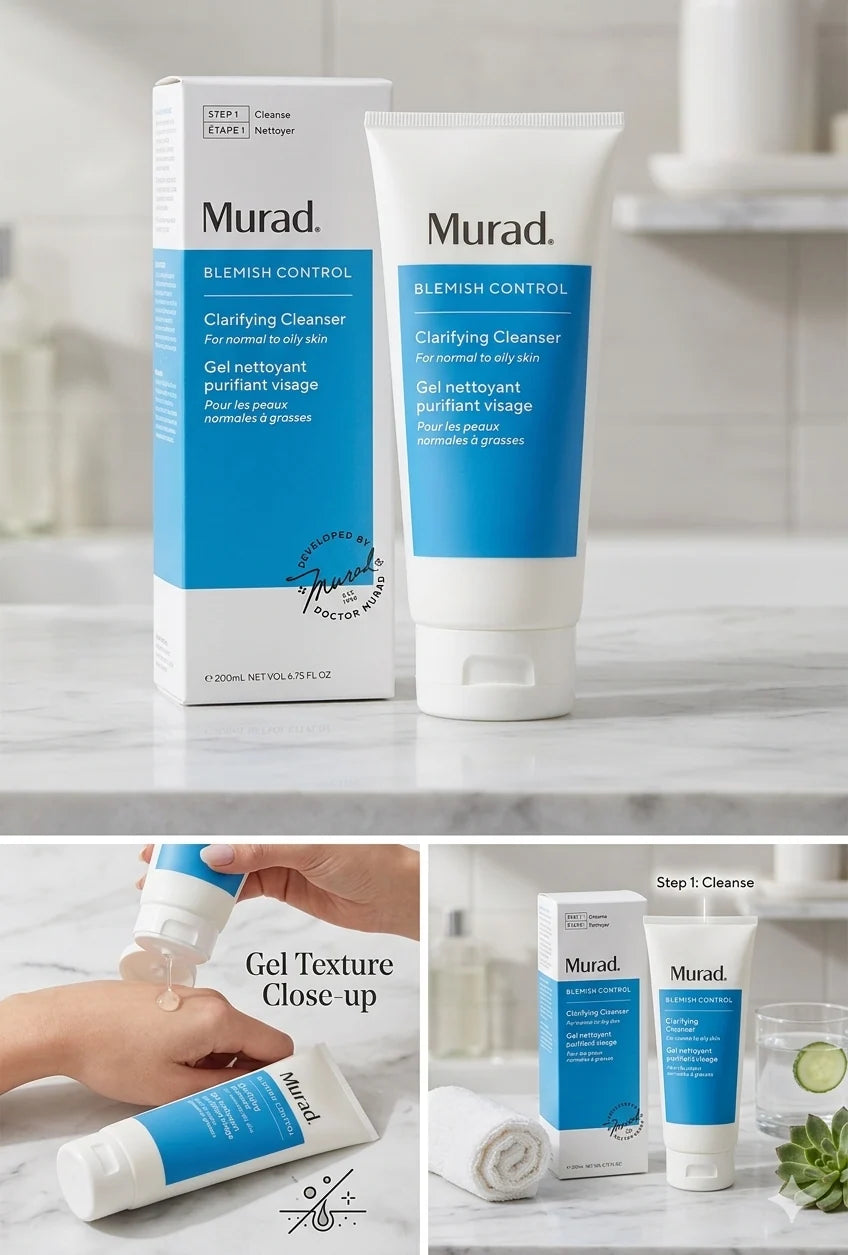 Murad Blemish Control Clarifying Facial Cleanser – 6.75 oz