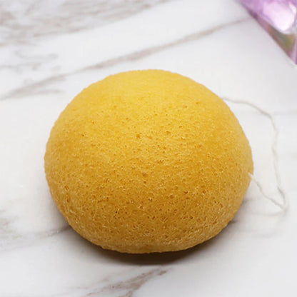 Brainbow 1piece Konjac Sponge Beauty Essentials 100% Natural Konjac Puff Facial Pore Cleaner Washing Sponge Face Skin Care Tools