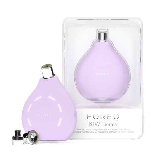 FOREO KIWI Derma Microdermabrasion & Blackhead Remover Facial Device, Rechargeable