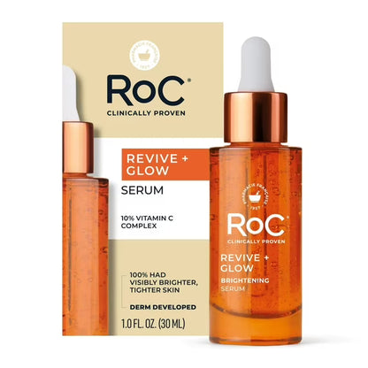 RoC Multi Correxion Revive + Glow Daily Serum 1.0fl.oz./30ml New In Box