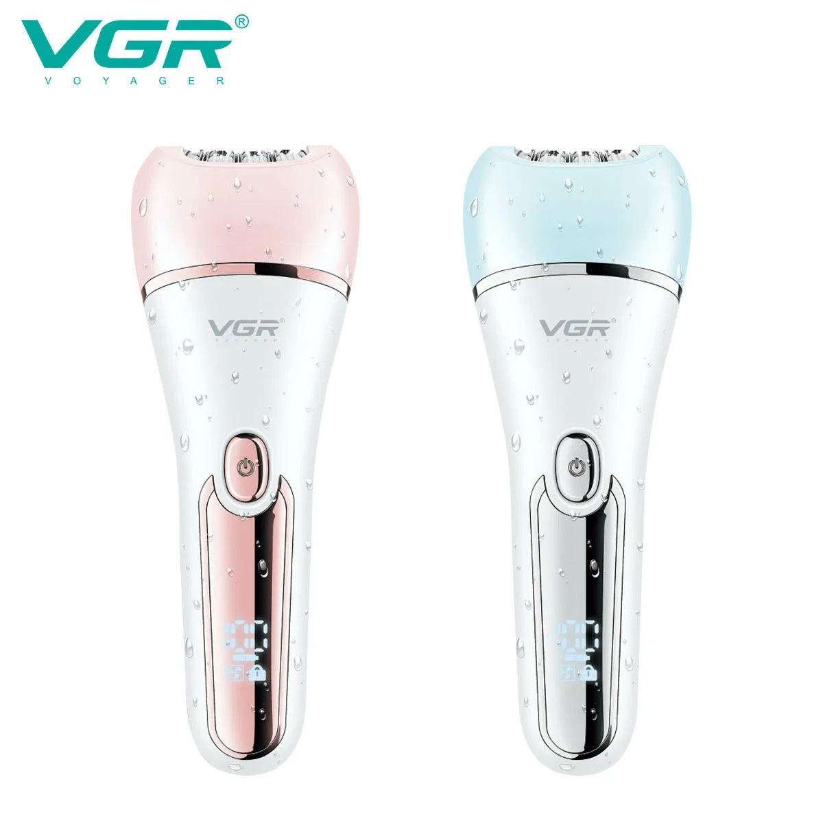 VGR Women Epilator Electric Lady Shaver Hair Remover Bikini Facial Underarms Hair Removal Tool Leg Body Epilator for Women V-733