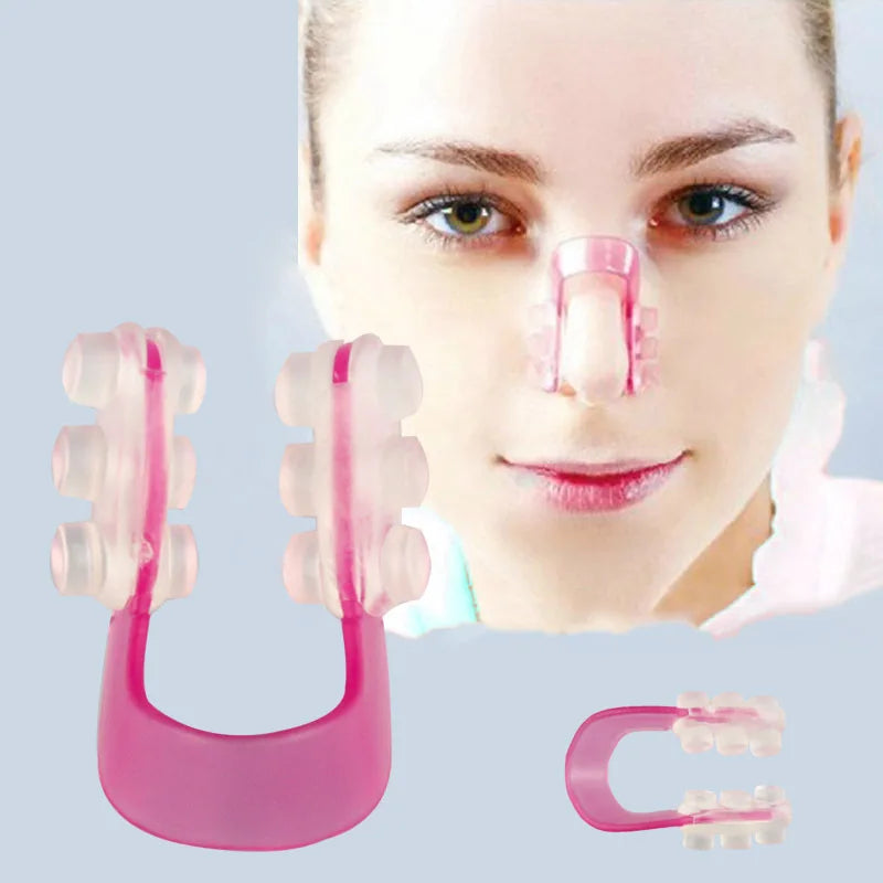 Beauty Nose Shapers Nose Bridge Up Lifting Shaper Nose Straightener No Pain Noses Shaping Clip Women Girl Face Massager