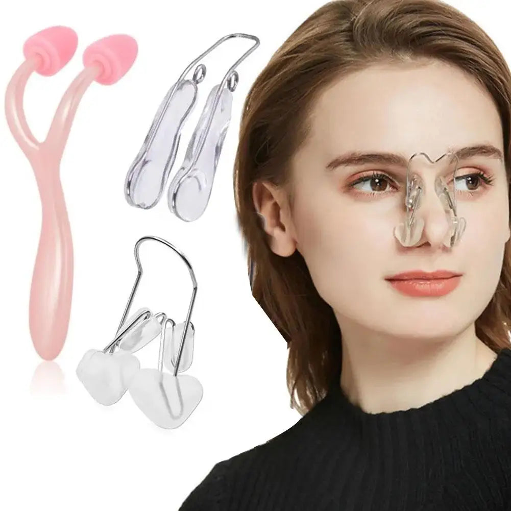 Beauty Nose Shapers Nose Bridge Up Lifting Shaper Nose Straightener No Pain Noses Shaping Clip Women Girl Face Massager
