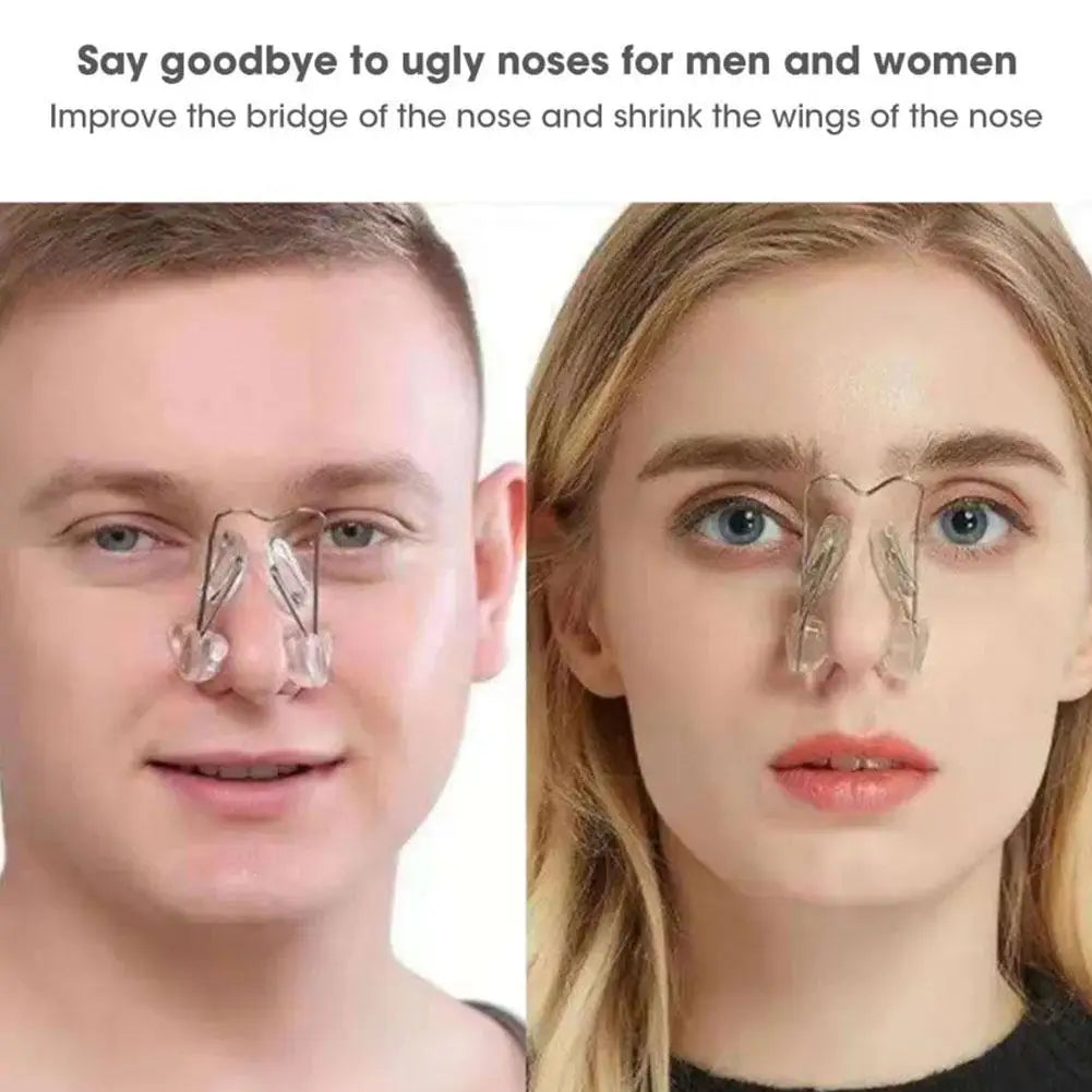 Beauty Nose Shapers Nose Bridge Up Lifting Shaper Nose Straightener No Pain Noses Shaping Clip Women Girl Face Massager